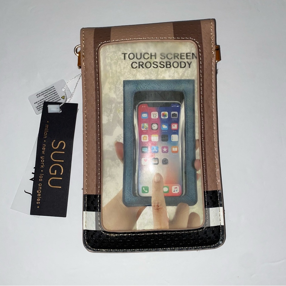SUGU vegan Touch Screen Crossbody